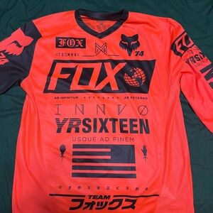 Fox Vibrant Red Motocross Jersey